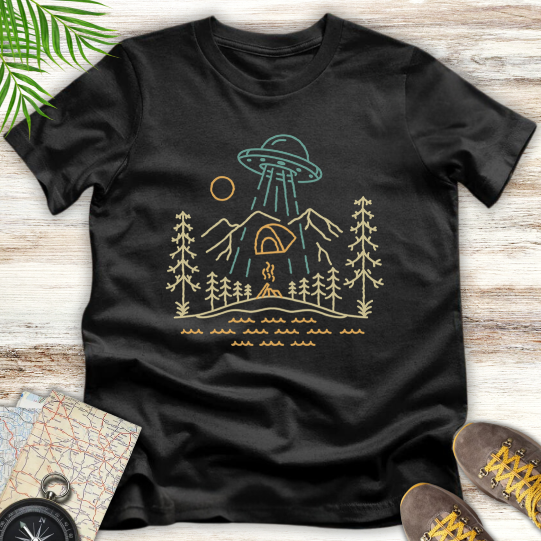 UFO Camping T-Shirt