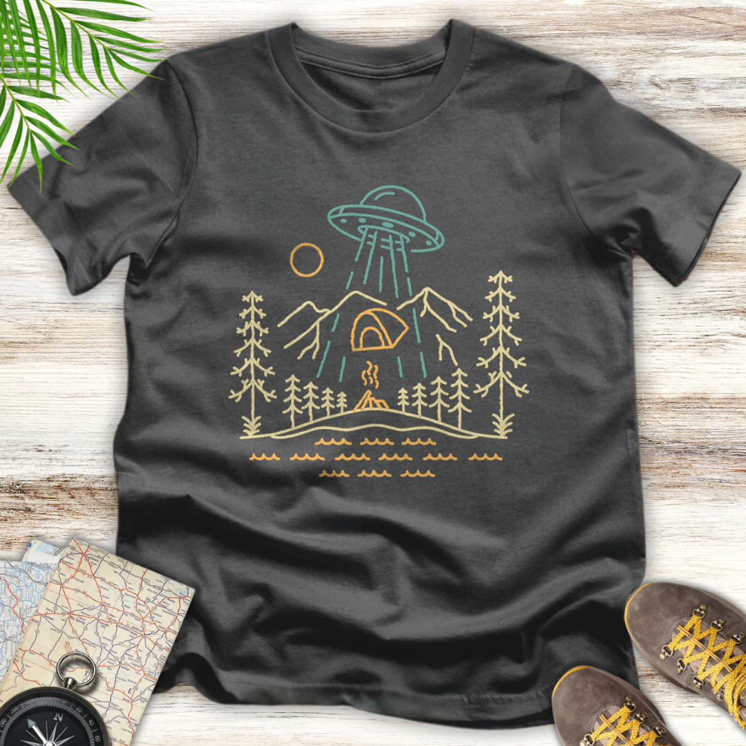 UFO Camping T-Shirt