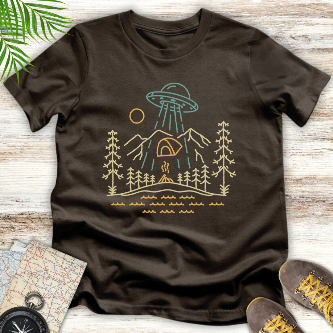 UFO Camping T-Shirt