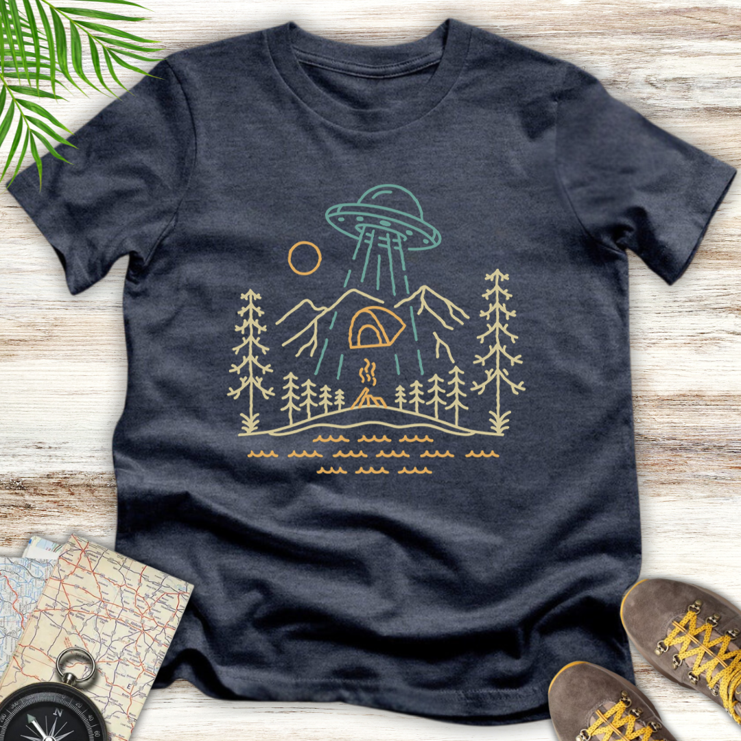 UFO Camping T-Shirt