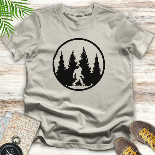 Bigfoot In The Woods T-Shirt