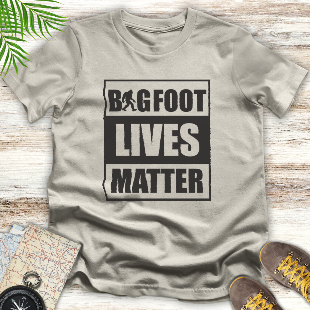 Bigfoot Lives Matter T-Shirt