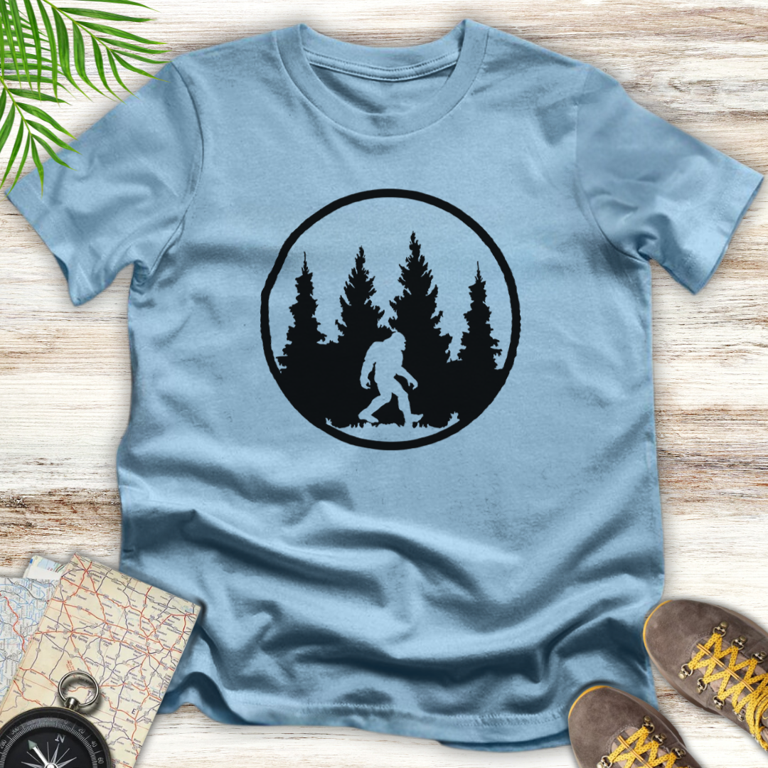 Bigfoot In The Woods T-Shirt