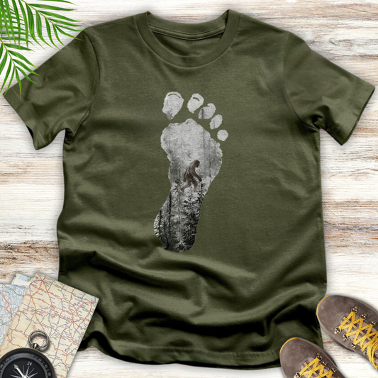 Bigfoot Footprint v2 T-Shirt