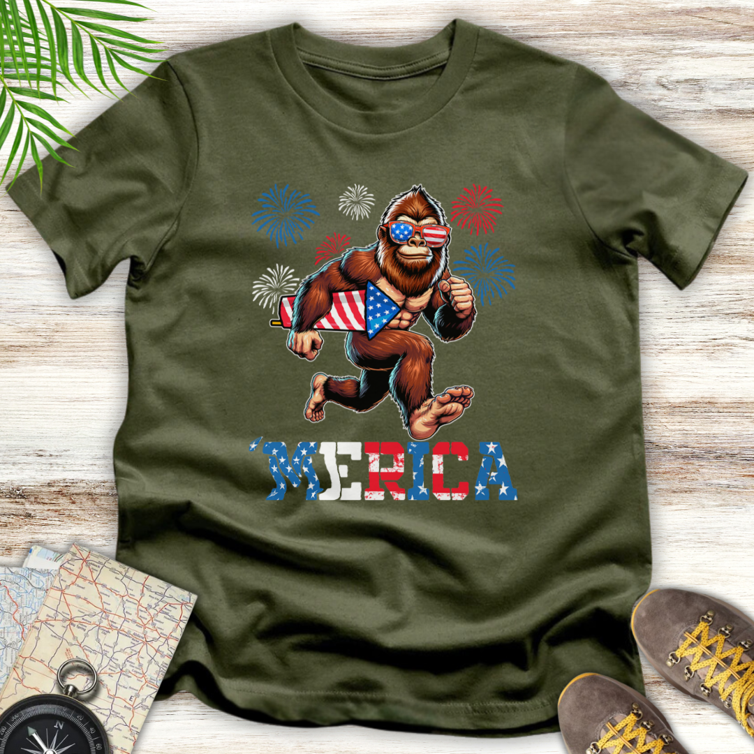 Bigfoot 'Merica T-Shirt