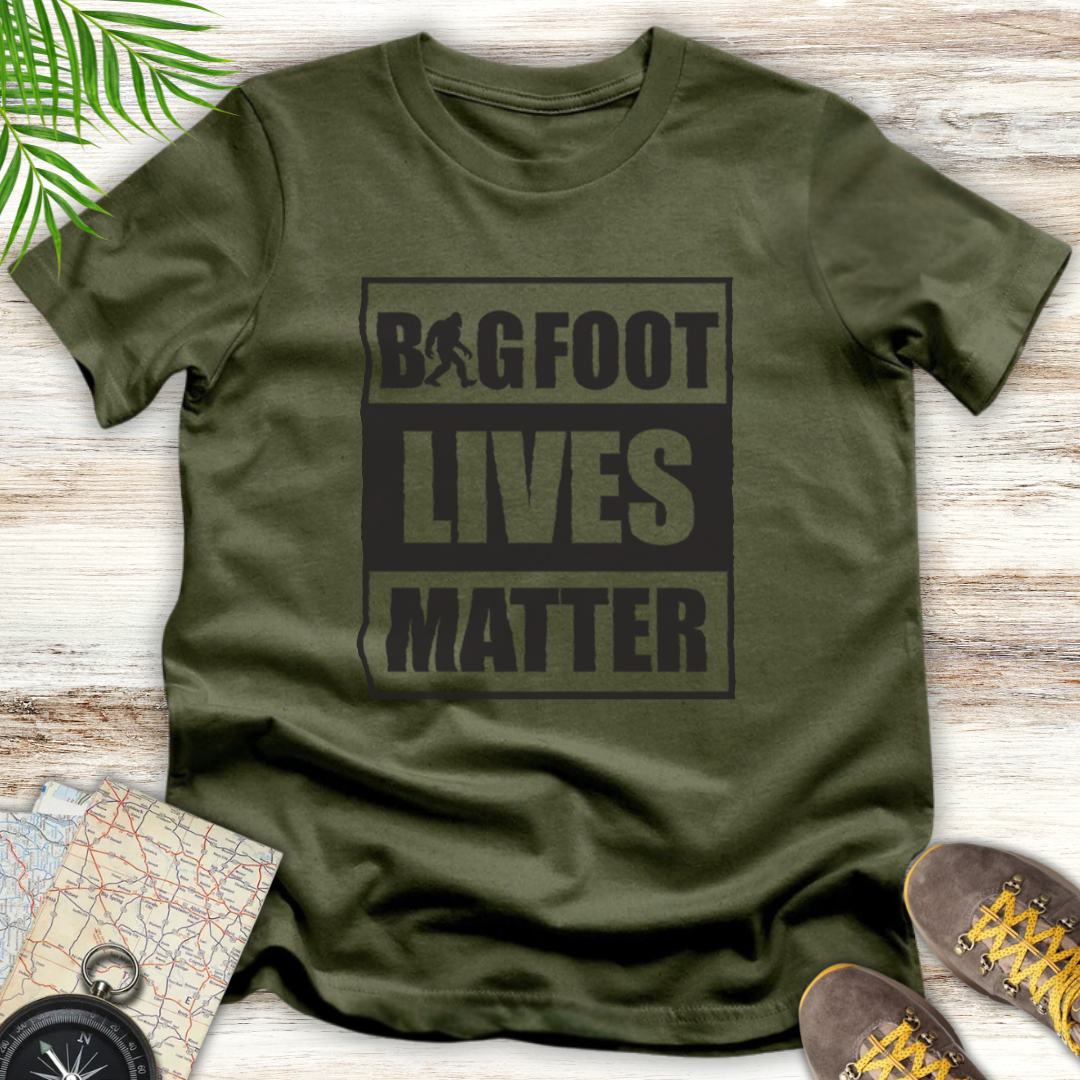 Bigfoot Lives Matter T-Shirt