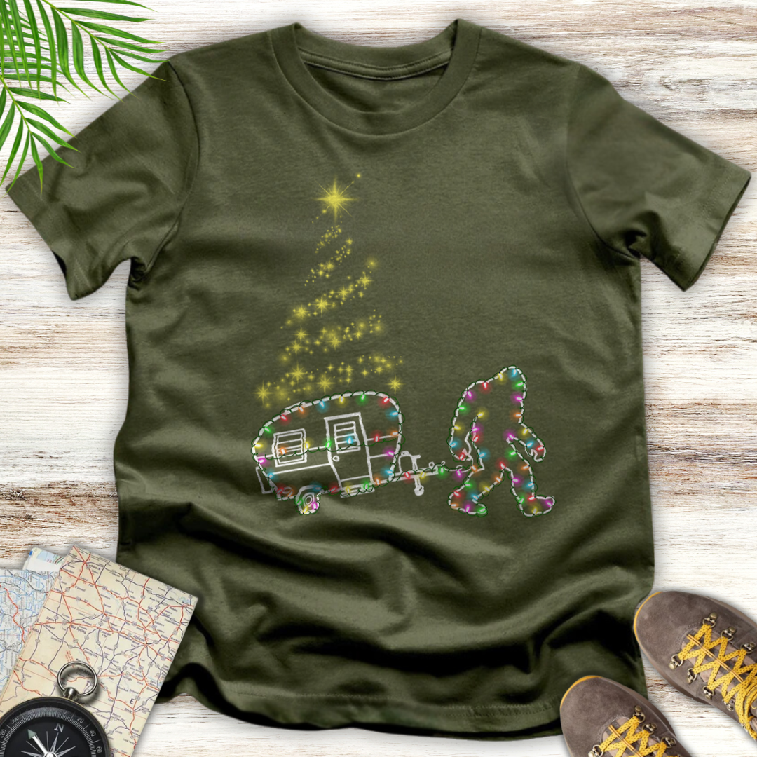 BF Camping Christmas T-Shirt