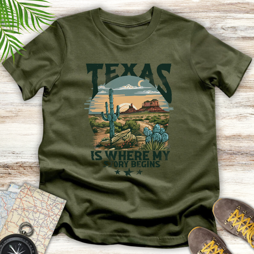 Where My Story Begins T-Shirt