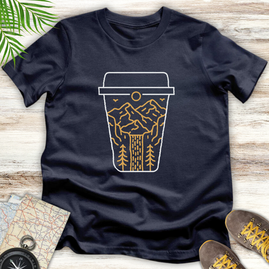 Coffee Waterfall T-Shirt