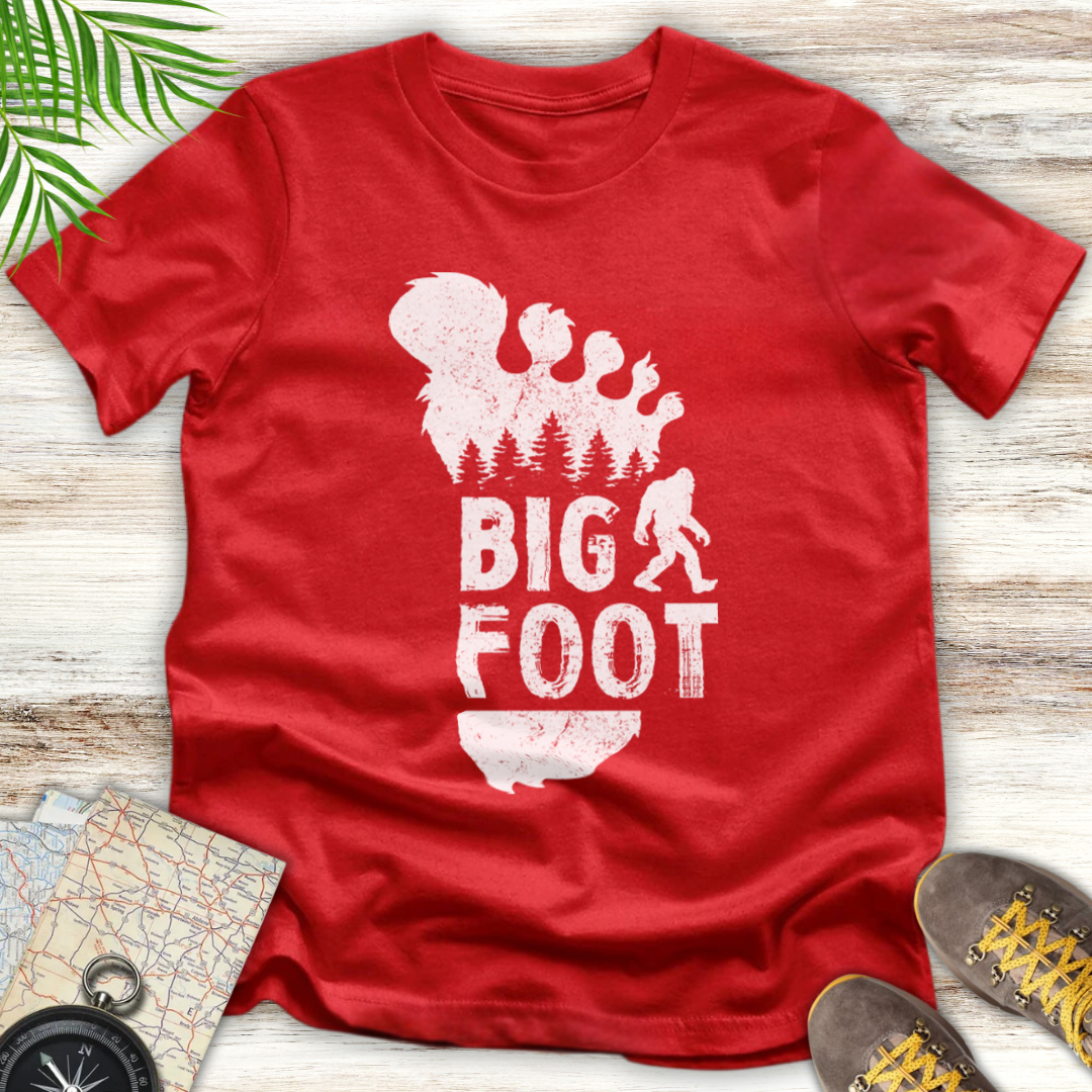 Bigfoot FootPrint T-Shirt