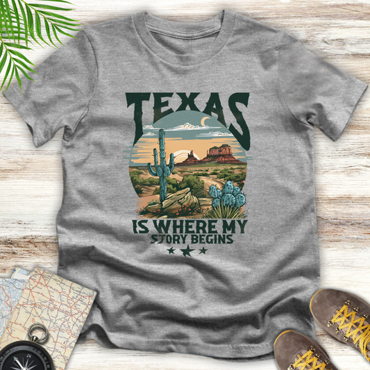 Where My Story Begins T-Shirt