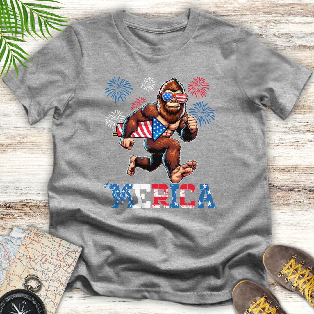 Bigfoot 'Merica T-Shirt