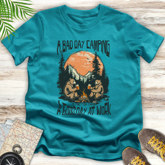 Camping Better Than Work T-Shirt